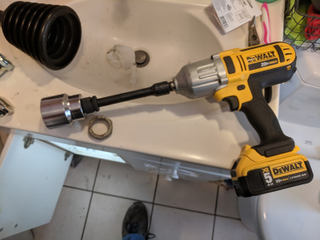 This is not supposed to be a plumbing tool, but desperate times call for desperate measures